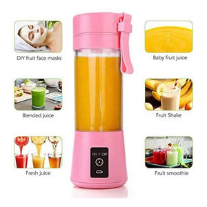 Electric Fruit Juicer Blender Portable Handheld USB Personal Milk Smoothie Maker Mixer Cup for Home Picnic Office