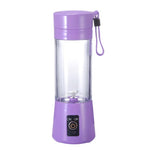 Electric Fruit Juicer Blender Portable Handheld USB Personal Milk Smoothie Maker Mixer Cup for Home Picnic Office