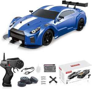 1/16 RC Car AE86 4Wd High-Speed RC Drift Cars 2.4G Remote Control Racing Vehicle 18Km/H Waiting for Light Spray Toys for Boys