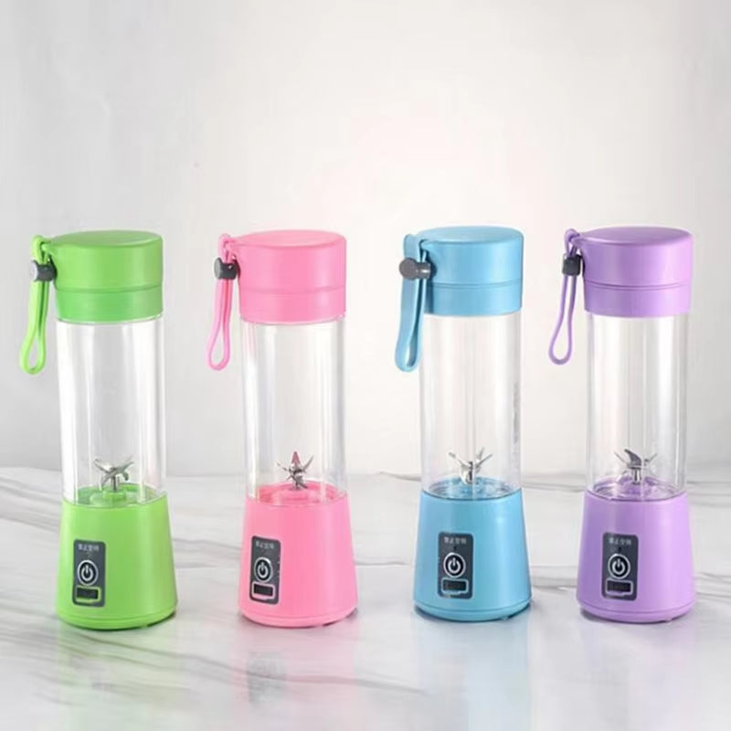 Electric Fruit Juicer Blender Portable Handheld USB Personal Milk Smoothie Maker Mixer Cup for Home Picnic Office