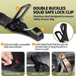 Dog Seat Belt,New 2-In-1 Multi-Functional Dog Car Seatbelts 2 Pack Pet Car Seat Belts Adjustable Heavy Duty & Elastic Reflective Vehicle Dog Car Harness