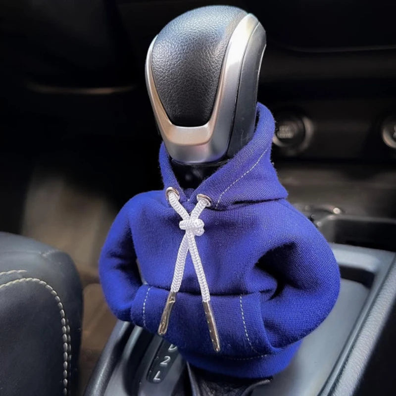 Gear Shift Hoodie Cover Shift Cover Gear Handle Decoration Fits Manual Automatic Universal Car Shift Lever Interior Decor