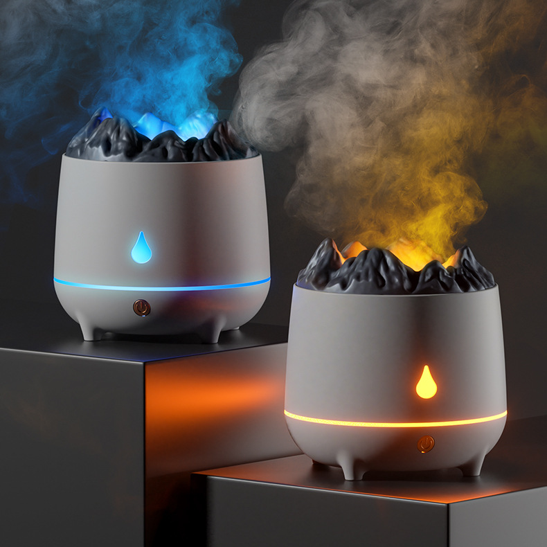 Volcano Humidifier Flaming Mountain Aromatherapy